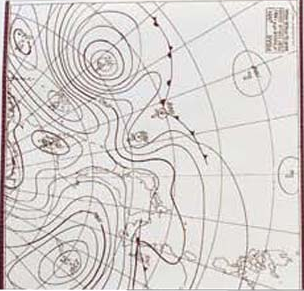 image météo de la FAX410