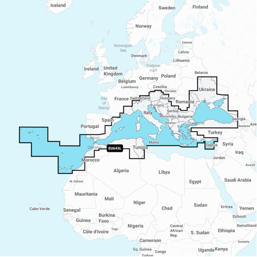 EU643L MEDITERRANEAN AND BLACK SEA